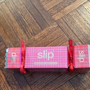 Slip Pink Plaid Silk Scrunchies